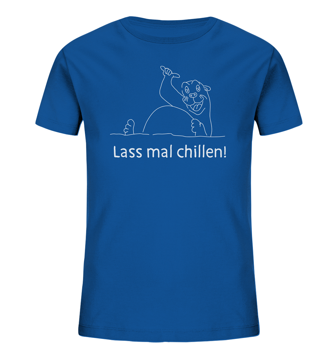 LASS MAL CHILLEN OTTER - Kids Organic Shirt