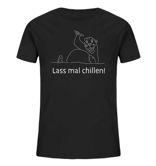 LASS MAL CHILLEN OTTER - Kids Organic Shirt