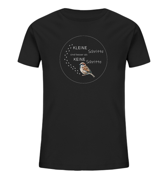 KLEINE SCHRITTE - Kinder Bio T-Shirt