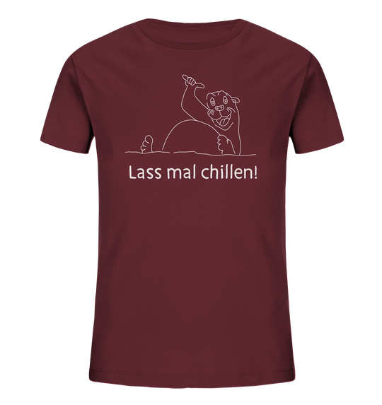 LASS MAL CHILLEN OTTER - Kids Organic Shirt