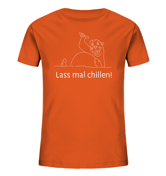 LASS MAL CHILLEN OTTER - Kids Organic Shirt