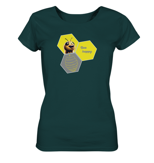 BEE HAPPY - Ladies Organic Shirt