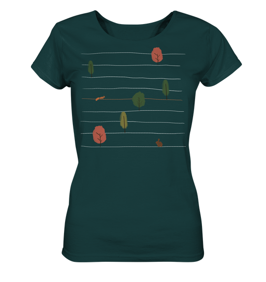 Zeilenwald - Damen Bio T-Shirt