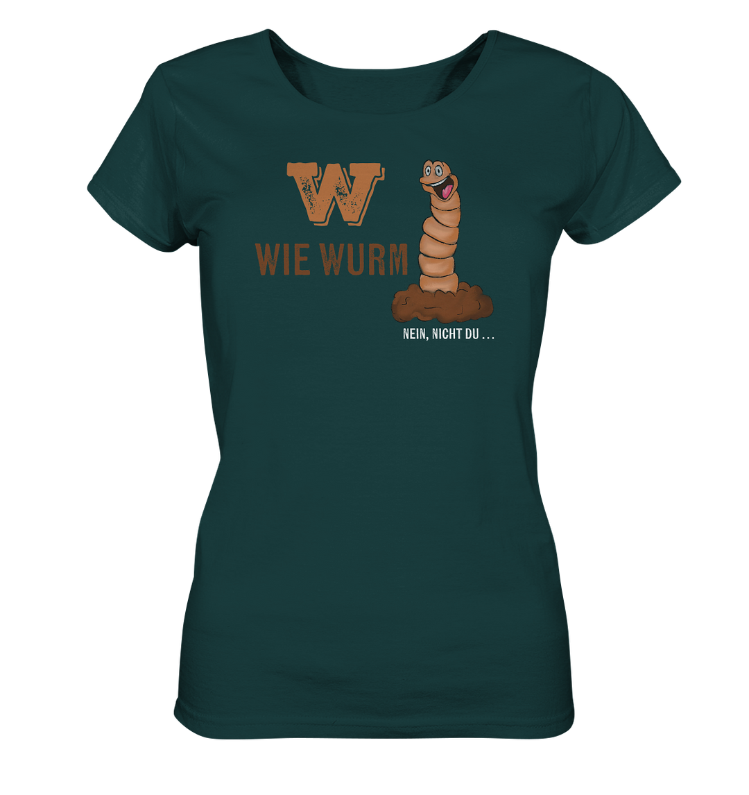 W WIE WURM - Damen Bio T-Shirt