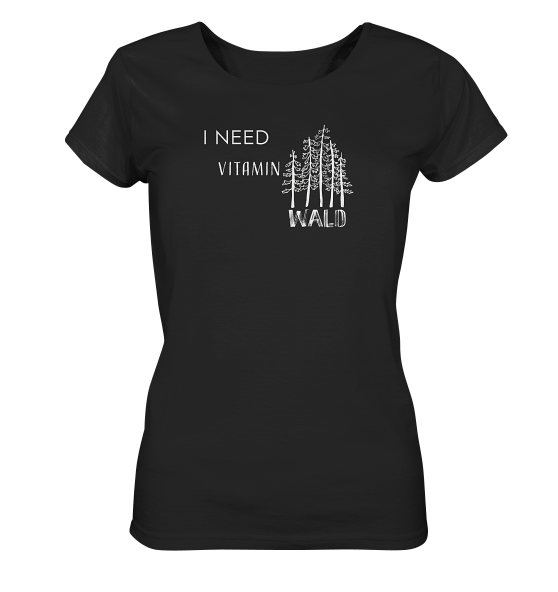 VITAMIN WALD - Damen Bio T-Shirt