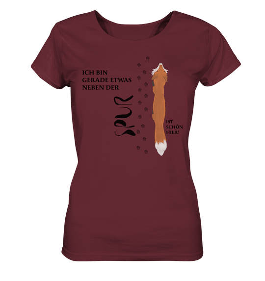 NEBEN DER SPUR - Damen Bio T-Shirt
