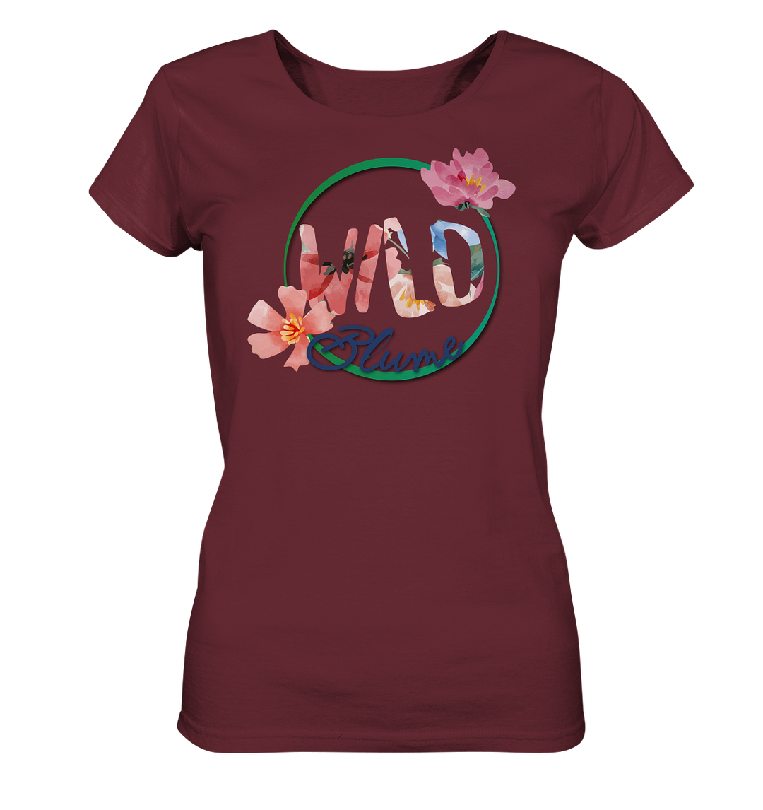 WILDBLUME - Damen Bio T-Shirt