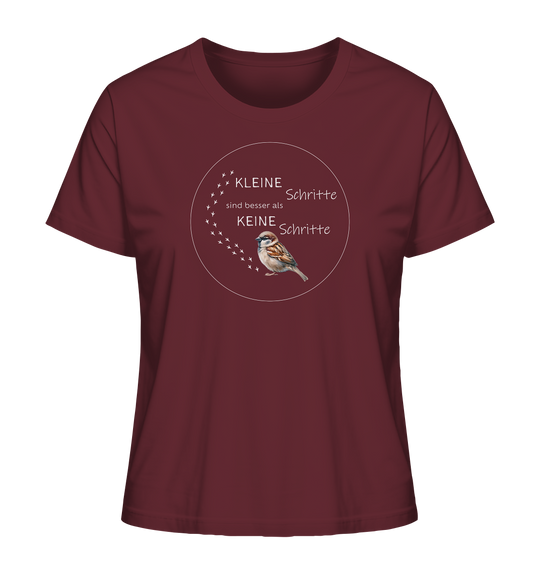 KLEINE SCHRITTE - Ladies Organic Shirt