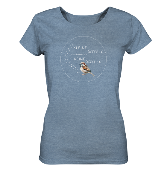 KLEINE SCHRITTE - Damen Bio T-Shirt