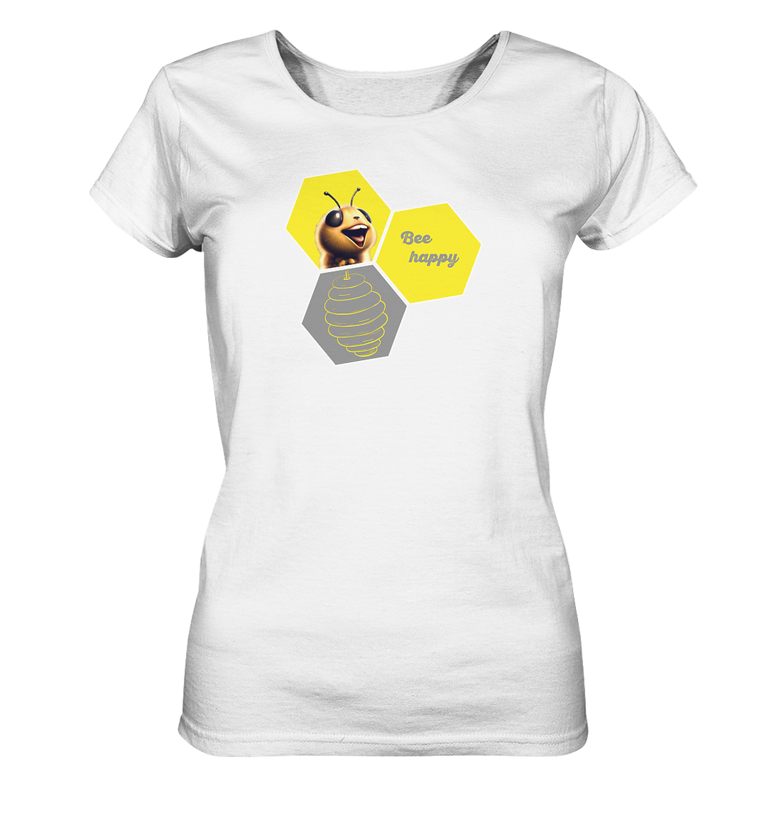 BEE HAPPY - Ladies Organic Shirt