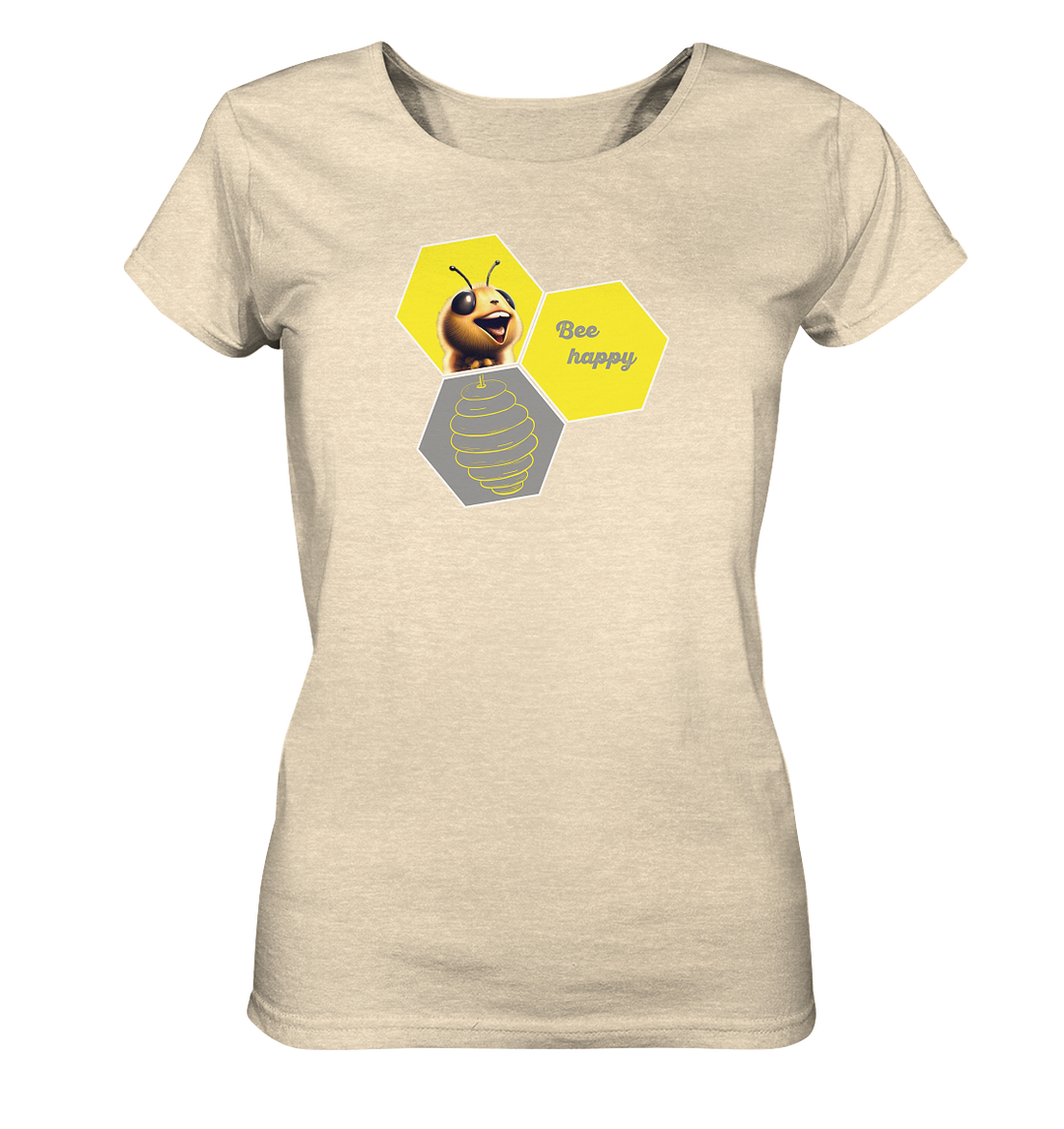 BEE HAPPY - Ladies Organic Shirt