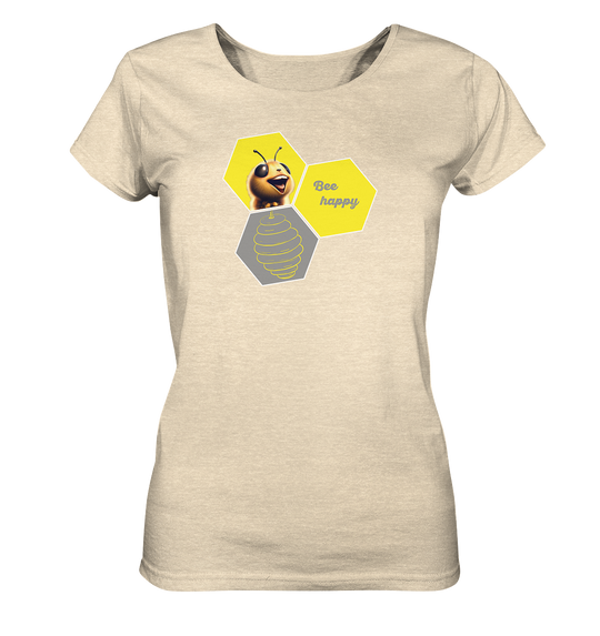 BEE HAPPY - Ladies Organic Shirt