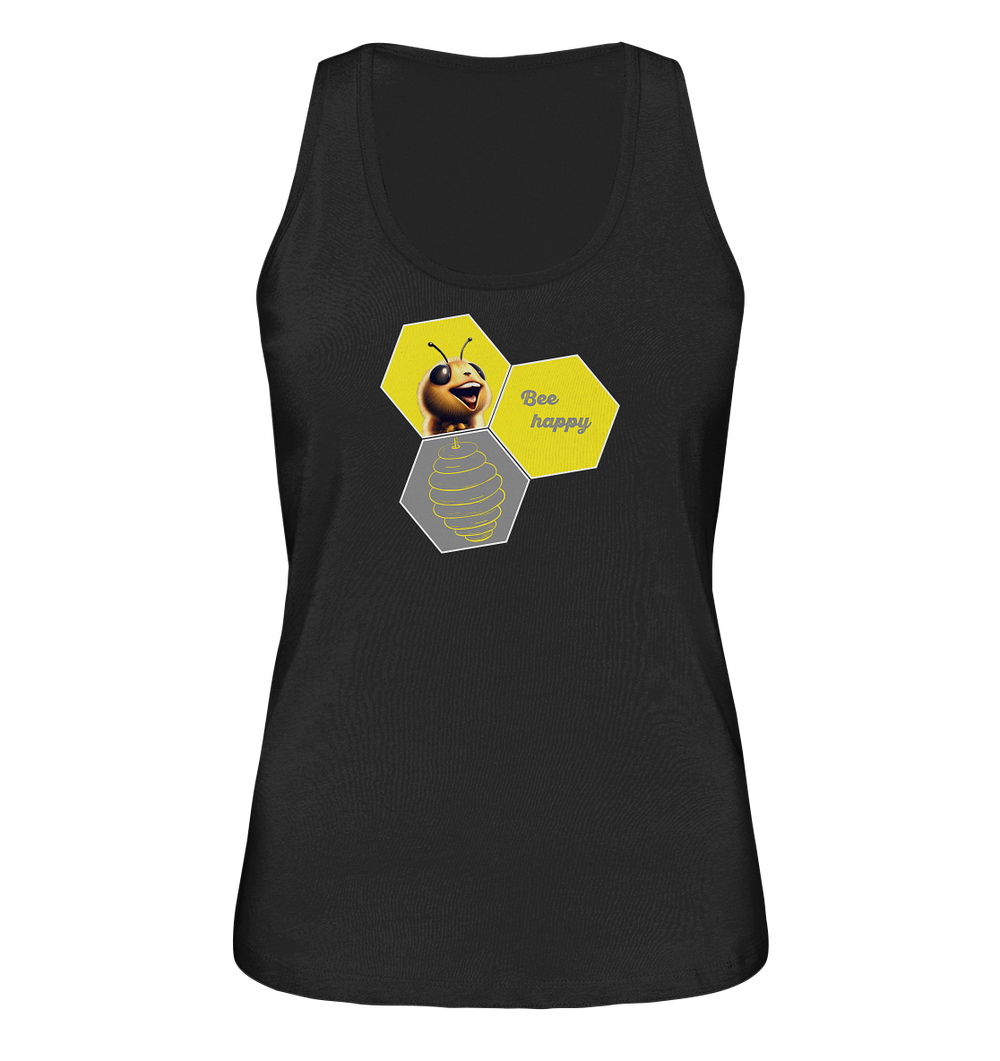 BEE HAPPY - Ladies Organic Tank-Top
