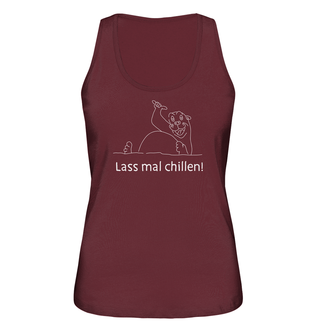 LASS MAL CHILLEN OTTER - Ladies Organic Tank-Top