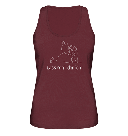 LASS MAL CHILLEN OTTER - Ladies Organic Tank-Top