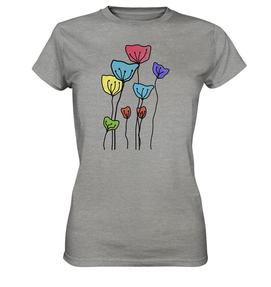 BUNTE BLUMEN - Damen Premium T-Shirt