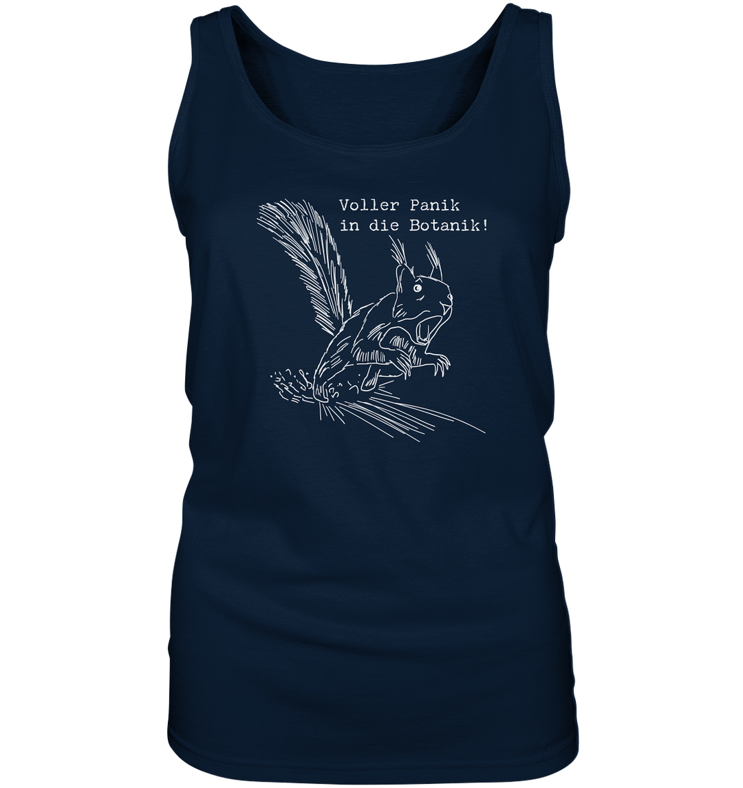 VOLLER PANIK IN DIE BOTANIK - Ladies Tank-Top