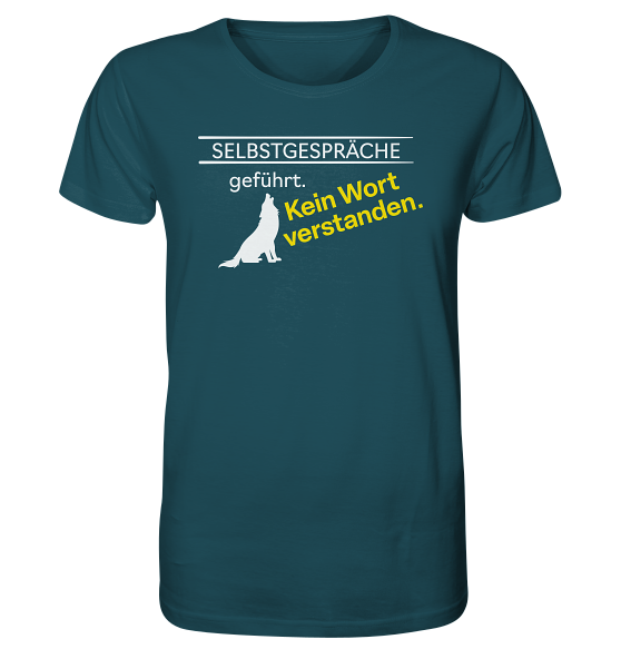 SELBSTGESPRÄCHE - Herren Bio T-Shirt