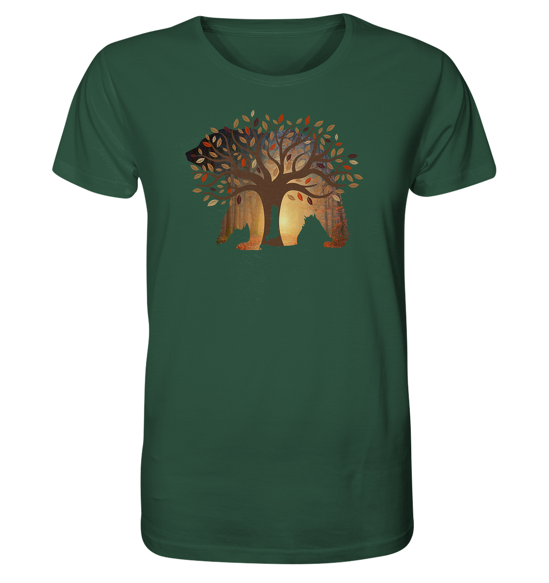 Herbstbär - Herren Bio T-Shirt