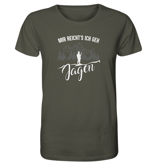 ICH GEH JAGEN - Herren Bio T-Shirt