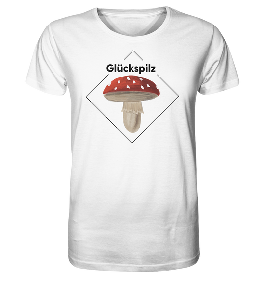 GLÜCKSPILZ - Herren Bio T-Shirt