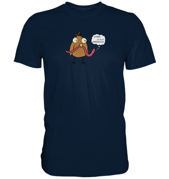 DER FRÜHE VOGEL - Herren Premium T-Shirt