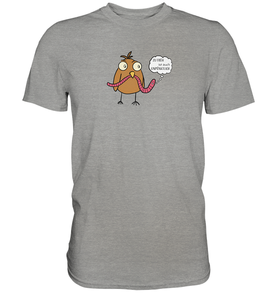 DER FRÜHE VOGEL - Herren Premium T-Shirt