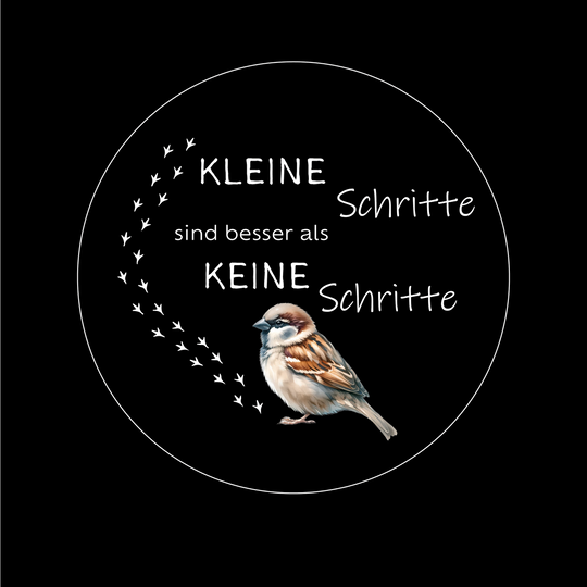 KLEINE SCHRITTE - Damen Basic T-Shirt